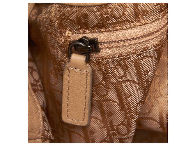 Dior Brown - Nylon - Cannage - Beuteltasche - Ansicht 8