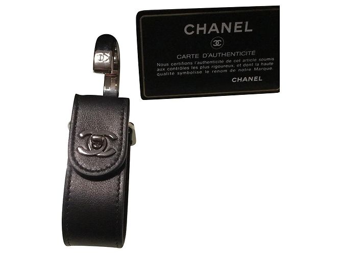 Chanel Crochet de sac à main portable Noir - vue 2
