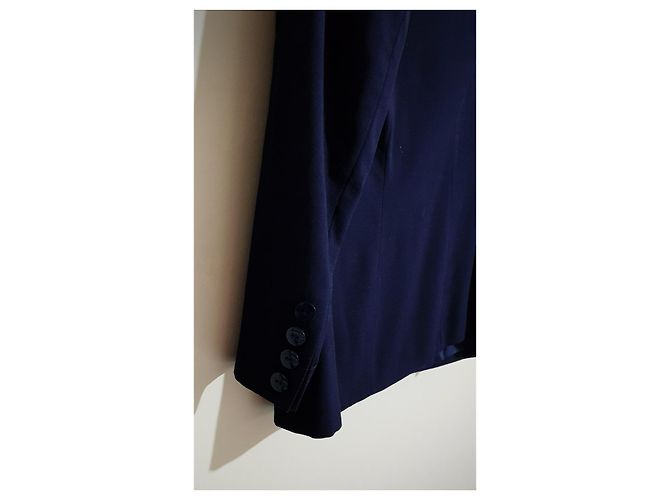 Blazer de lana Laurèl azul marino XL - vista 3