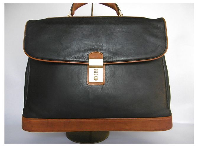 Porte-documents en cuir Balenciaga - vue 13