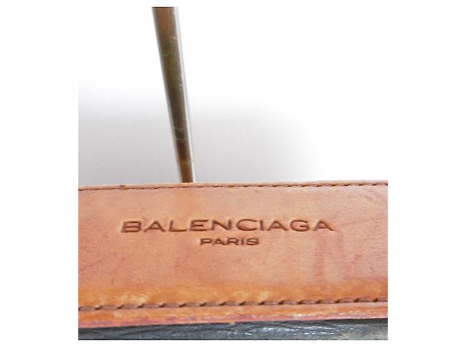 Porte-documents en cuir Balenciaga - vue 5