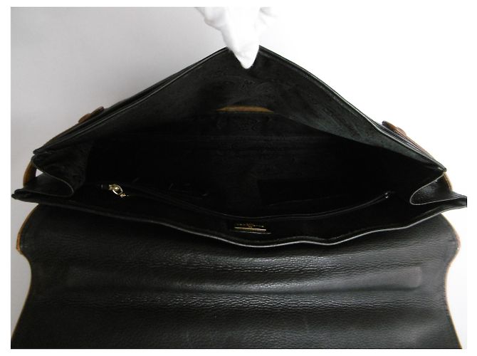 Porte-documents en cuir Balenciaga - vue 9