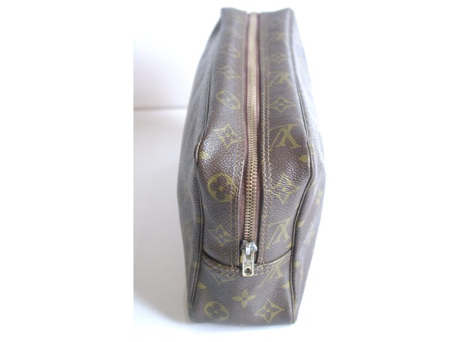 Louis Vuitton Vanity Case 28 Monogram Marrone - vista 4