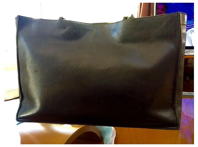 Bolso Chanel de cuero negro - vista 13