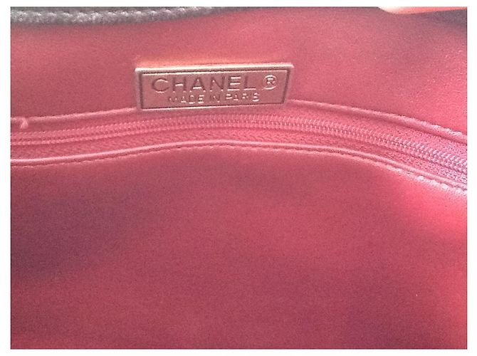 Bolso Chanel de cuero negro - vista 6