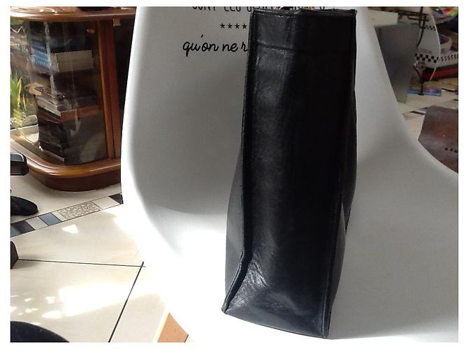 Bolso Chanel de cuero negro - vista 9