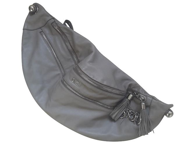 Borsa a mano Dolce & Gabbana in pelle grigio scuro Grigio antracite - vista 2