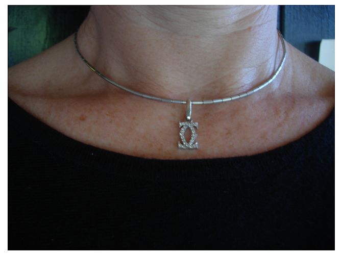 Collana e collana Cartier in oro bianco e diamanti Argento - vista 3