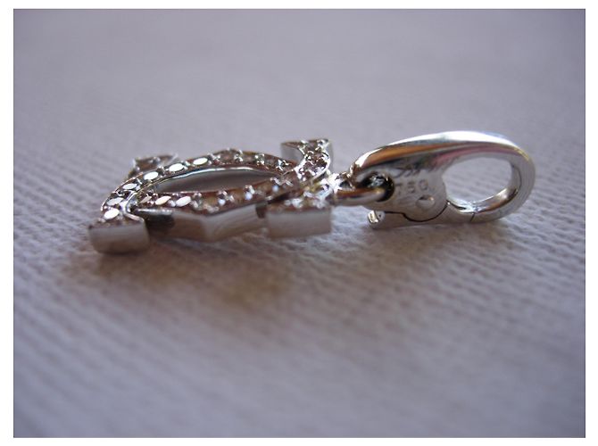 Collana e collana Cartier in oro bianco e diamanti Argento - vista 5