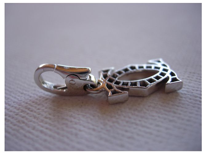 Collana e collana Cartier in oro bianco e diamanti Argento - vista 6