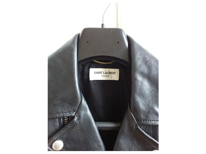 Saint Laurent Jacke im Perfecto-Stil - Ansicht 5