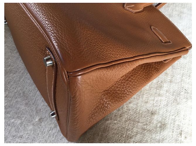 Hermès HERMES BIRKIN 35 Karamell - vista 10