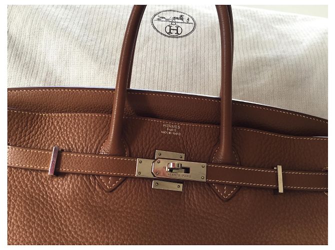 Hermès HERMES BIRKIN 35 Karamell - vista 12