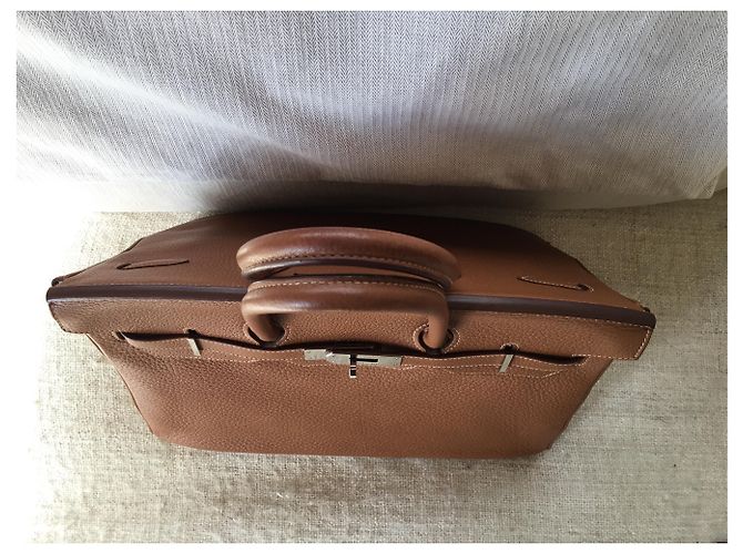Hermès HERMES BIRKIN 35 Karamell - vista 15