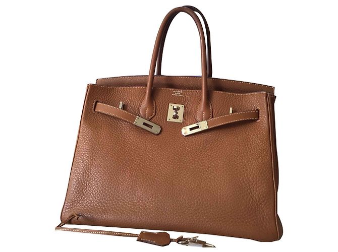 Hermès HERMES BIRKIN 35 Karamell - vista 2