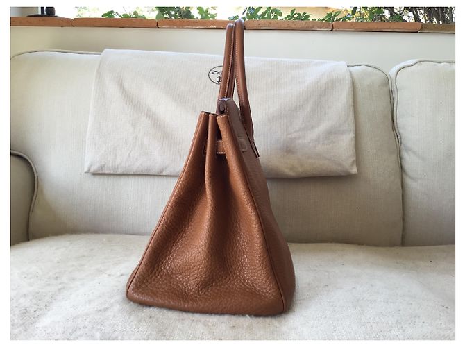 Hermès HERMES BIRKIN 35 Karamell - vista 6