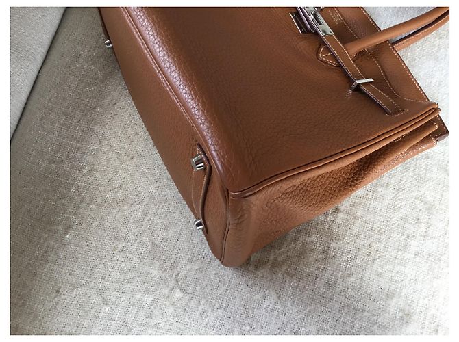 Hermès HERMES BIRKIN 35 Karamell - vista 8