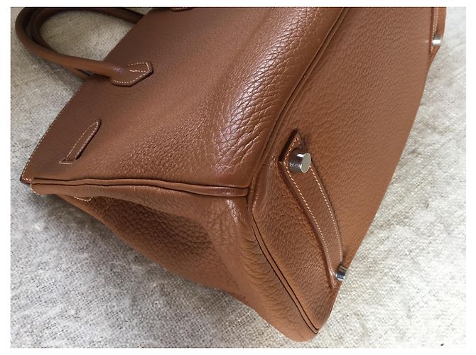 Hermès HERMES BIRKIN 35 Karamell - vista 9