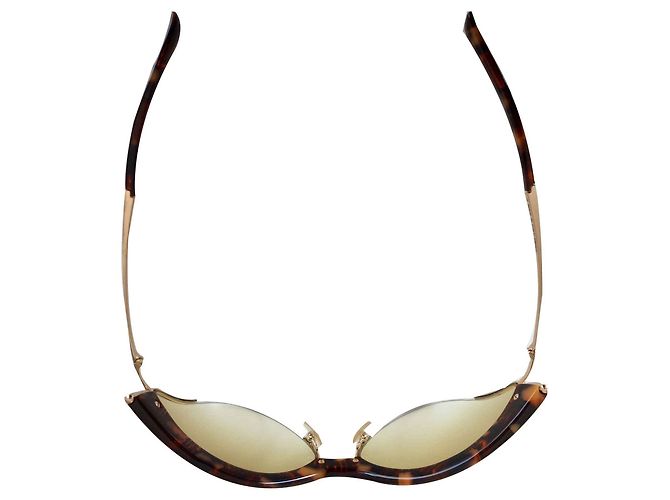 Louis Vuitton Cat Eye M92407 Marrone - vista 2