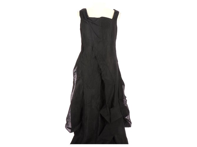 Zapa robe Black Linen ref.118078 - Joli Closet