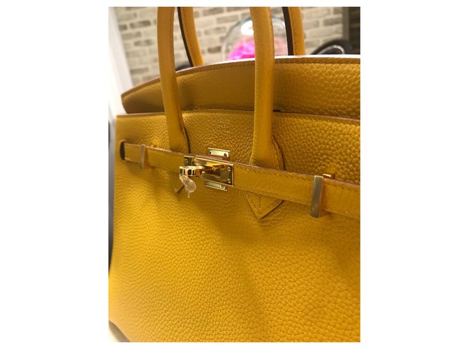 Hermès Birkin Gelb - Ansicht 3
