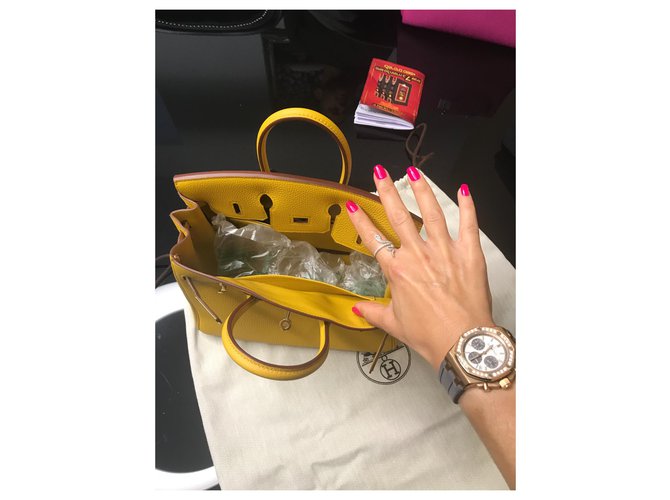 Hermès Birkin Gelb - Ansicht 4