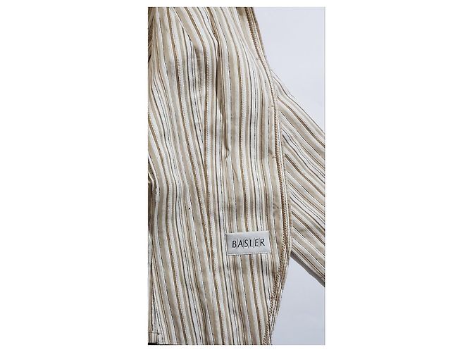 Chaqueta de rayas Basler algodón viscosa Multicolor - vista 4