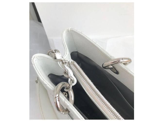 Chanel GST Grand Shopping Tote 34cm in pelle di caviale - vista 14