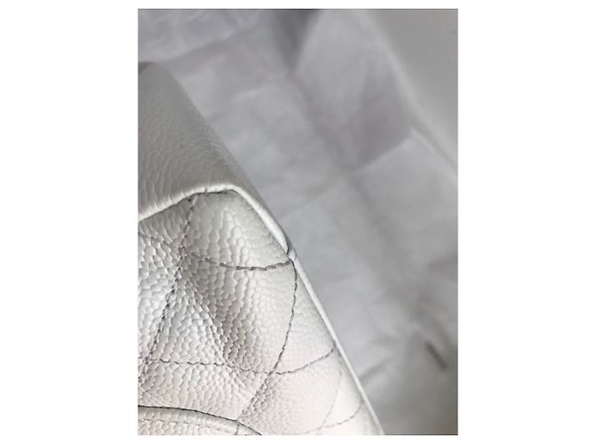 Chanel GST Grand Shopping Tote 34cm in pelle di caviale - vista 17
