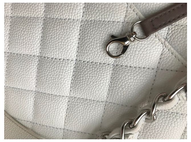 Chanel GST Grand Shopping Tote 34cm in pelle di caviale - vista 25