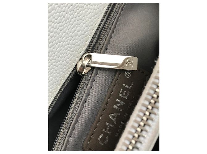 Chanel GST Grand Shopping Tote 34cm in pelle di caviale - vista 31