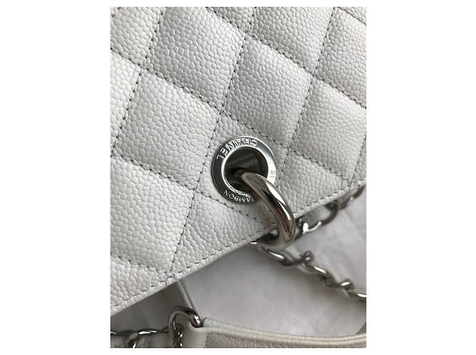 Chanel GST Grand Shopping Tote 34cm in pelle di caviale - vista 39