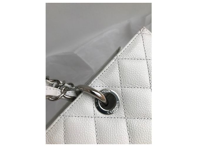 Chanel GST Grand Shopping Tote 34cm in pelle di caviale - vista 40