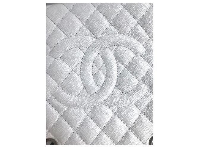 Chanel GST Grand Shopping Tote 34cm in pelle di caviale - vista 41