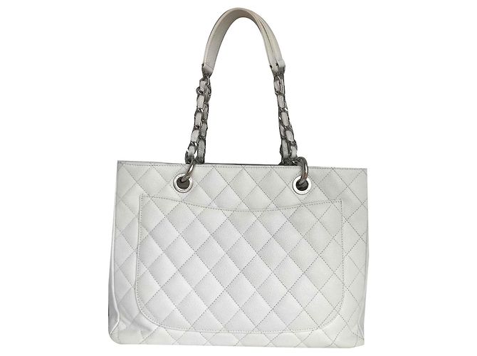 Chanel GST Grand Shopping Tote 34cm in pelle di caviale - vista 2