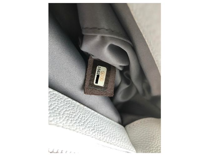 Chanel GST Grand Shopping Tote 34cm in pelle di caviale - vista 7