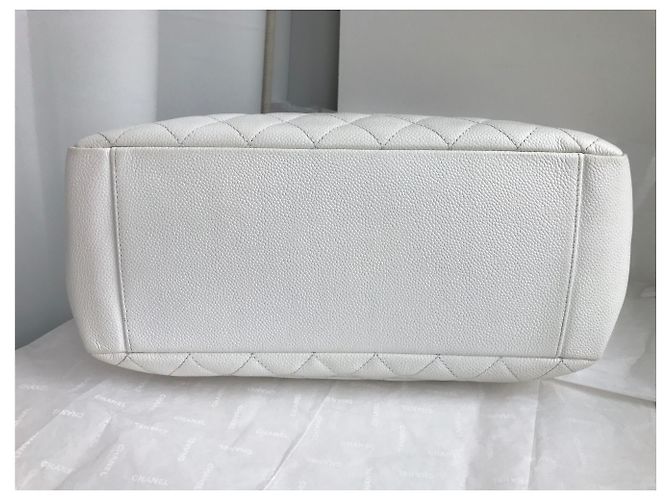 Chanel GST Grand Shopping Tote 34cm in pelle di caviale - vista 10