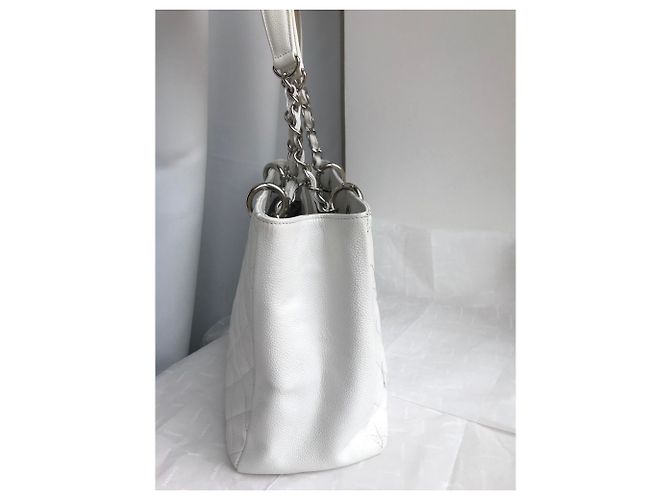 Chanel GST Grand Shopping Tote 34cm in pelle di caviale - vista 11