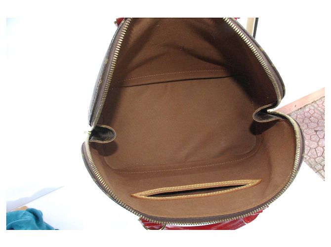 Louis Vuitton Alma PM Braun Rot - Ansicht 7