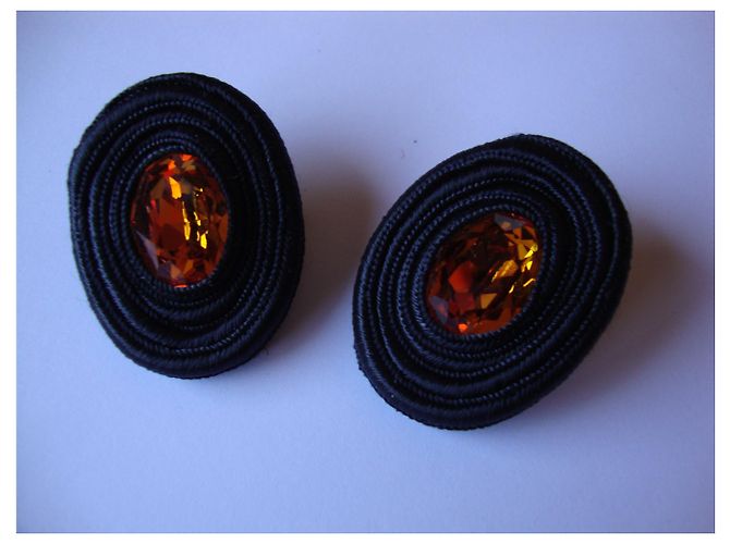 Autre Marque MEYER Paris - Pendientes Negro - vista 4