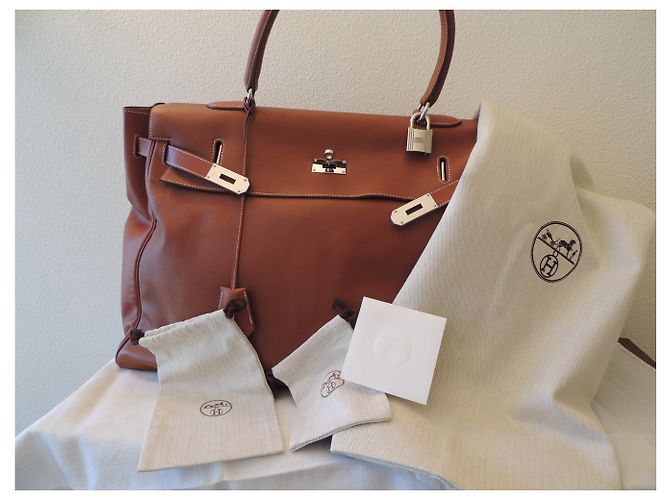 Hermès Kelly 50 VIAGGIO "RELAX" Caramello - vista 9