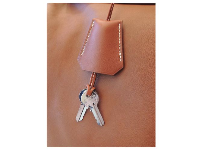 Hermès Kelly 50 VIAGGIO "RELAX" Caramello - vista 5