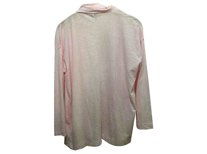 Chaqueta J.Crew rosa de mezcla de algodón con cuello chal - vista 2