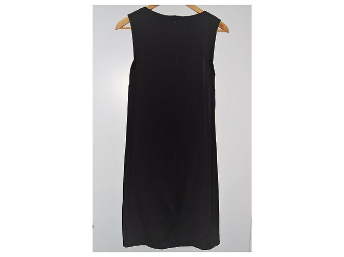 Vestido de seda Cacharel Morado Ciruela Púrpura - vista 4