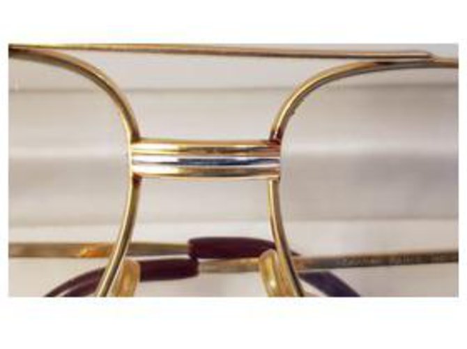 Cartier Pilotmodell Sonnenbrillen Golden - Ansicht 7