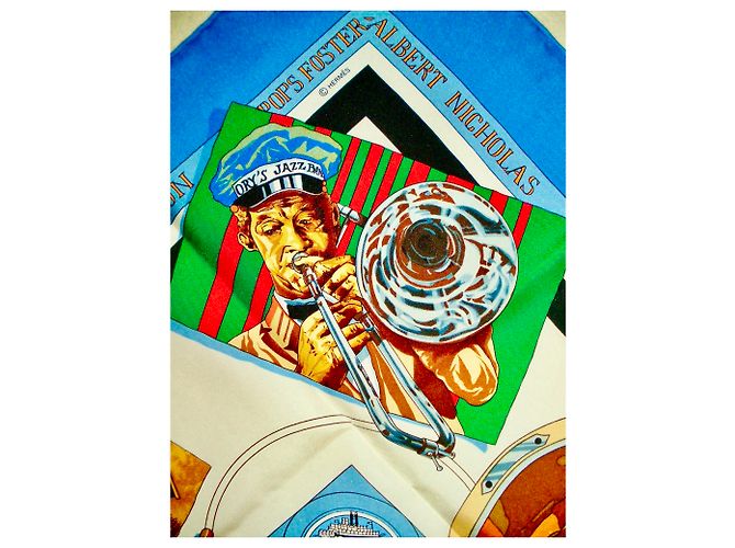 Hermès NEW ORLÉANS CREOLE JAZZ Multicolore - vista 13