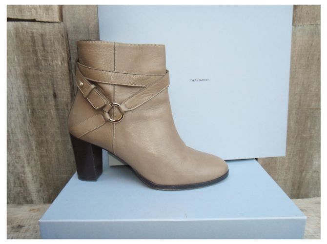 Tila March Boot Tila Boot Boot Dakota Beige - vista 3