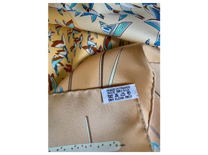 Hermès Oggetto non indossato! Hermes Silk 100 sciarpe Multicolore - vista 5