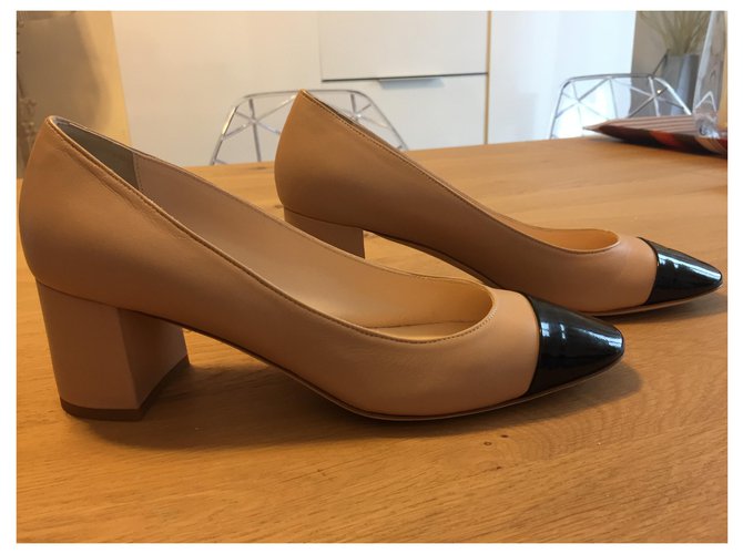 Atelier Mercadal Tacchi Nero Beige - vista 6