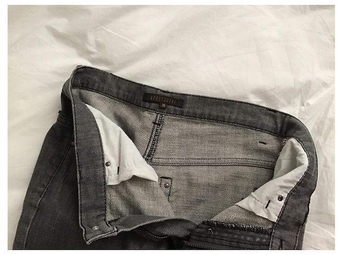Apostrophe Jeans Grau aus Baumwolle Größe 38 - Ansicht 3